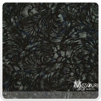 Artisan Batiks - Elementals Whirlwind Licorice Yardage