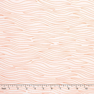 Drawn Wide - Ocean Current Mango Backing