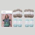 Leyla Bag Knit Kit - Pebble and Songbird