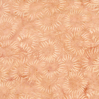 Oasis Batiks - Sunflower Brown Ecru Yardage