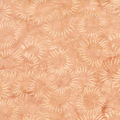 Oasis Batiks - Sunflower Brown Ecru Yardage