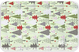 A Merry Little Christmas - Trees Green Yardage