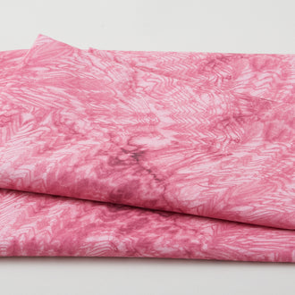 Nature's Contours - Shibori Woodgrain Pink 2 Yard Cut