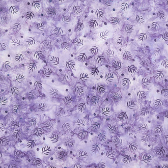 Breezy Batiks - Twigs Purple Urchin Yardage