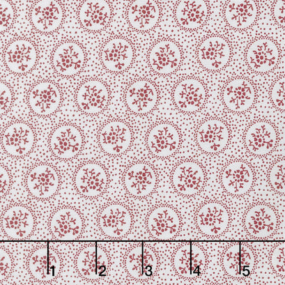 Rustic Romance - Dot Light Gray Yardage