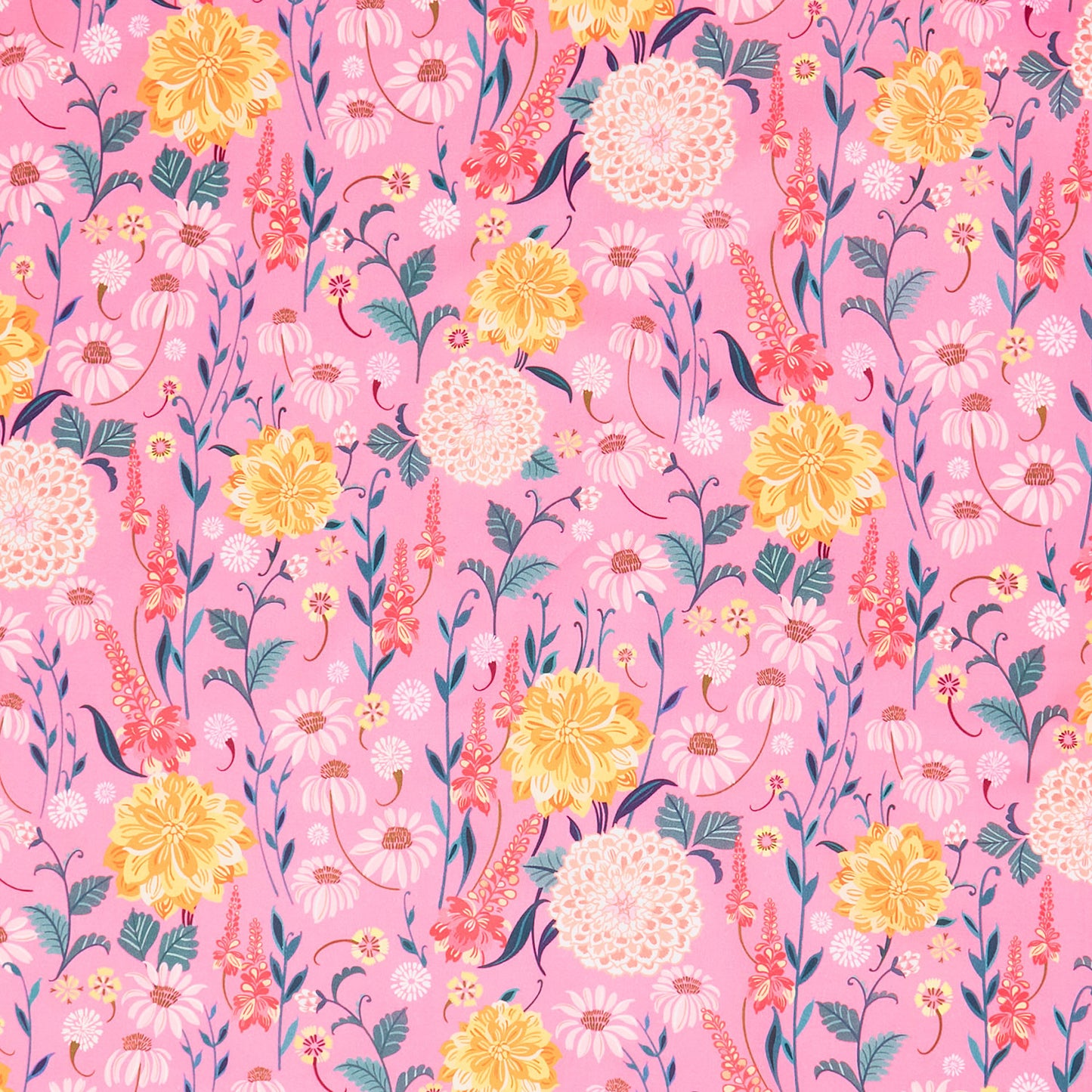 SMALL CANVAS CLUTCH FARAWAY FLORALS