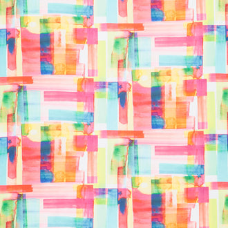 Playgrounds - Washi Plaid Rainbow Yardage