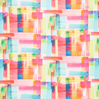 Playgrounds - Washi Plaid Rainbow Yardage