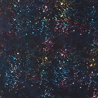 Paint Splatter Batiks 2.0 - Splatter Blackout Yardage