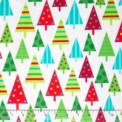 Jingle - Trees Winter Yardage
