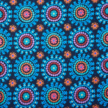 West Palm Beach - Wanda Navy 108" Wide Backing Yardage