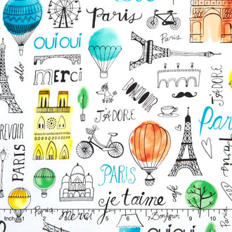 Paris Adventure - Paris Fun Multi Yardage