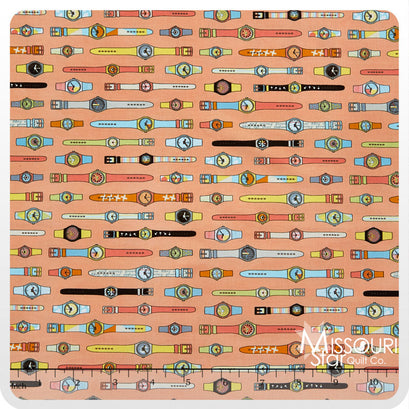 Geekly Chic - Wristwatch Orange Yardage