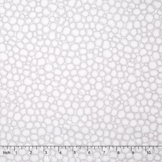 Drawn - Bubbles Pewter Yardage