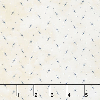 Star & Stripe Gatherings - Starry Sky Ivory Blue Yardage