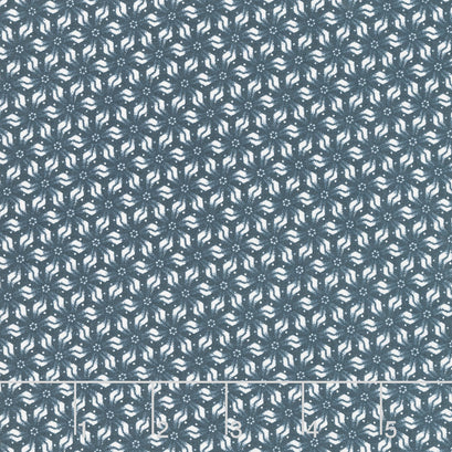 Snowman Gatherings IV - Snow Flower Night Sky Yardage