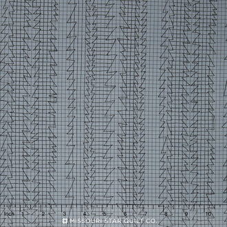 Doe Complete Collection - Angular Stripes Grey Yardage