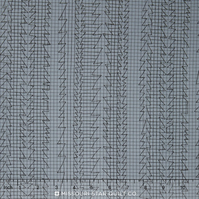 Doe Complete Collection - Angular Stripes Grey Yardage