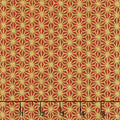 Imperial Collection 14 - Stars Crimson Metallic Yardage
