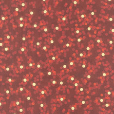 Sweet Pumpkin Spice - Dots Cranberry Yardage Primary Image