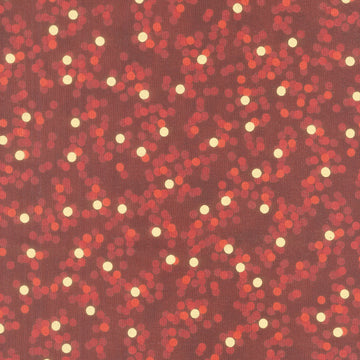Sweet Pumpkin Spice - Dots Cranberry Yardage Primary Image