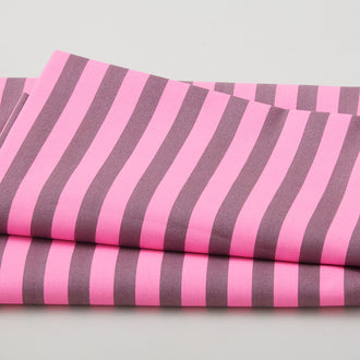 Tula Pink's True Colors - Neon Tent Stripe Cosmic 2 Yard Cut