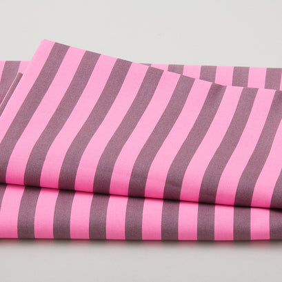 Tula Pink's True Colors - Neon Tent Stripe Cosmic 2 Yard Cut
