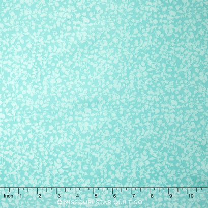 Woodland Clearing - Vine Turquoise Yardage