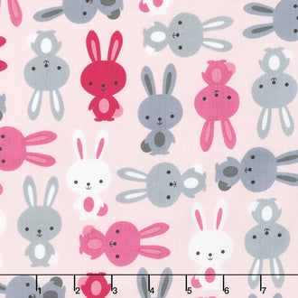 Urban Zoologie 2018 - Bunnies Rose Yardage