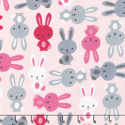 Urban Zoologie 2018 - Bunnies Rose Yardage