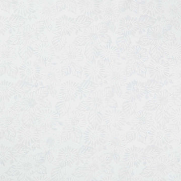 Tonga Batiks - Heron Daisy Flowers Cloud Yardage