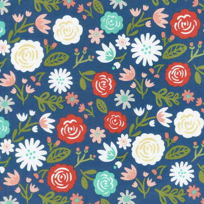Heart and Soul - Heart Main Navy Yardage