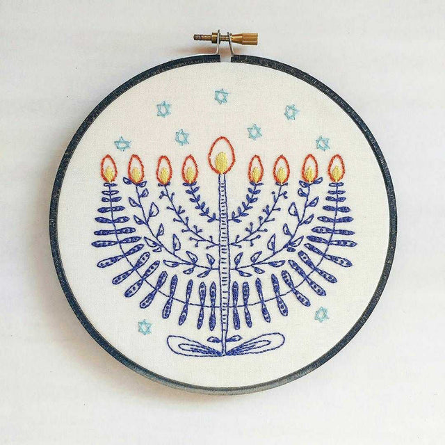 Festival of Lights Embroidery Kit Primary Image