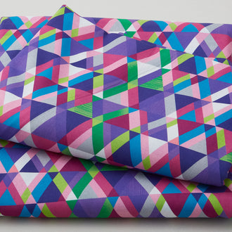 Modern Pyramid - Pyramids Jeweltone 108" Wide 3 Yard Cut
