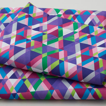 Modern Pyramid - Pyramids Jeweltone 108" Wide 3 Yard Cut