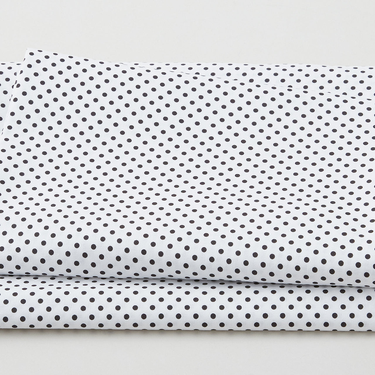 Polka & Plaid Party - Small Dots Black/White 3 Yard Cut Primary Image