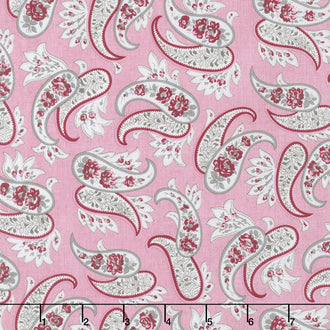 Rustic Romance - Paisley Pink Yardage