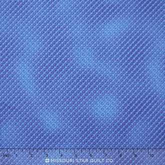 Color Union - Blue Circles Yardage