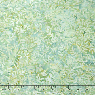 Tonga Batiks - Viney Leaf Celery Yardage