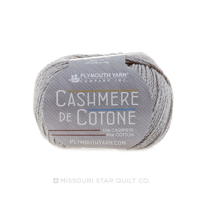 Cashmere de Cotone Grey Melange Yarn
