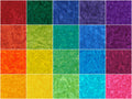 Artisan Batik Solids - Prisma Dyes Bright Rainbow Charm Pack