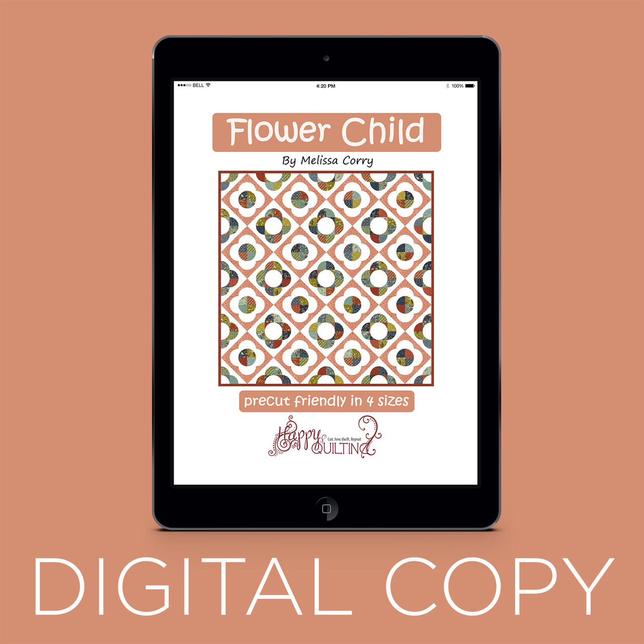 Digital Download - Flower Child Quilt Pattern Primary Image