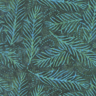 Wilmington Essentials - Delicate Fronds Dark Green 108" Wide Backing