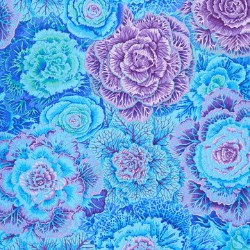 Kaffe Collective - Brassica Blue Yardage Primary Image