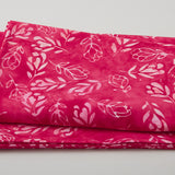 Java Batiks - Flower Buds Red/Pink 2 Yard Cut