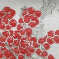 Winter White 3 - Ice Berries Ice Metallic Yardage