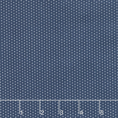 Sunnyside Ave. - Pin Dot Navy Yardage