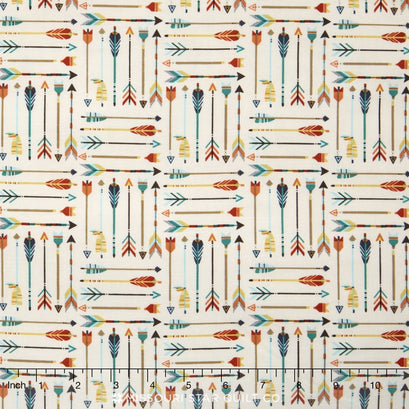 High Adventure - Adventure Arrow Cream Yardage