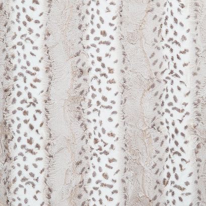 Luxe Cuddle® - Arctic Lynx Ice Taupe 60" Minky Yardage