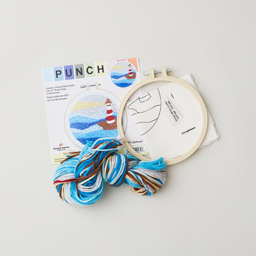 Lighthouse Punch Needle Embroidery Kit